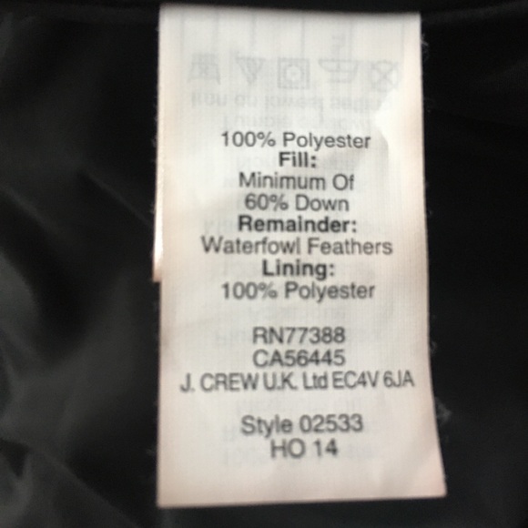 HP 1/18 J. CREW Buffalo Check Plaid Down Vest - Picture 7 of 8